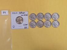 Nice group of silver and Buffalo nickels