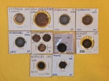 Twelve more nice World Coins