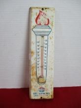 Standard Heating Oils Original Advertising Thermometer