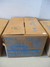1991 Topps Stadium Club NFL Football Factory Sealed Wax Box Case