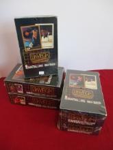 1990/91 Sky Box Factory Sealed Wax Boxes-Lot of 5