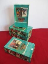 1990/91 Sky Box Series 2 NBA Basketball Sealed Wax Boxes-Lot of 4