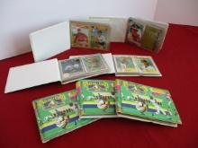 Vintage MLB Baseball Collector Albums w/ Special Cards