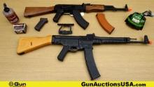 AK-47 & STG-44 Airsoft Rifles. Good Condition. 1- AK47 Airsoft Rifle, Features Metal Body, Polymer S