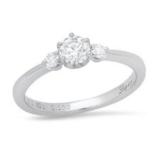 Platinum Setting with 0.40tcw Diamond Ring