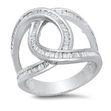14K White Gold Setting with 1.20ct Diamond Ladies Ring