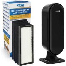 VEVA 8000 Elite Pro 325 Sq. Ft. Air Purifier, Black