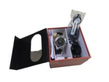 Black Sapphire MP3 Watch,128mb, and Accessories - by Danbury Mint