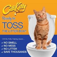 CitiKitty Cat Toilet Training (One Pack)