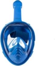 Underwater Snorkeling Full Face Children's Swimming Mask Set, Blue