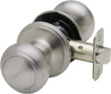 Copper Creek Satin Stainless Door Knobs - Round Colonial Knob 1 Pack, $22.99 MSRP