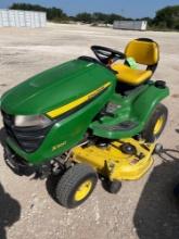 Jd 300 Mower - hydrostat... drive - shows 286 hours runs& works- missing deck shields