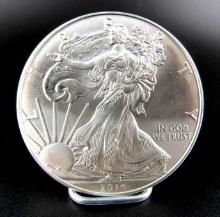 2014 LIBERTY SILVER EAGLE 1 OZ FINE SILVER DOLLAR