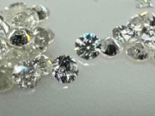 Small Bag of Brilliant Round Cut diamonds .57ct