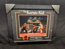 Ralph Macchio Signed Autographed Framed Photograph Beckett Karate Kid Cobra Kai 20x24