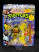 Original 1992 Movie Star Donatello Playmates Ninja Turtle Action Figure