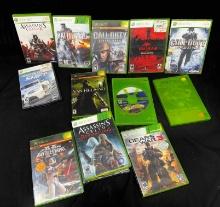 12 Xbox Games 360 Gears of War, Assassins Creed, Call of Duty more