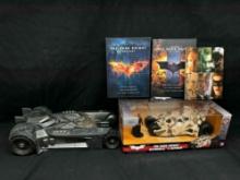 Batman Collectibles Jada Toys Batmobile, Dark Knight Trilogy DVDs more