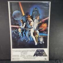 Unframed vintage 1977 movie poster/print Star Wars