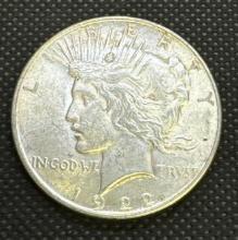 1922 Silver Peace Dollar 90% Silver Coin 26.80 Grams