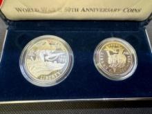 World War 2 50th Anniversary Coins