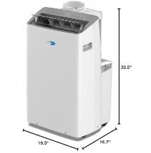 Whynter Inverter Portable Air Conditioner 14,000 BTU Portable Heater