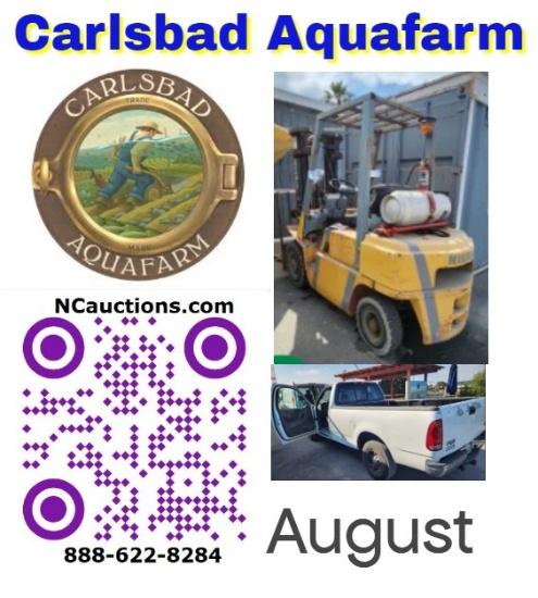 2024 August Carlsbad Aquafarm Foundation Auction