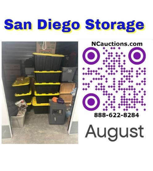 2024 August San Diego Storage Unit Auction