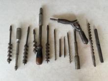 Vintage Hand Drill & Drill Bits
