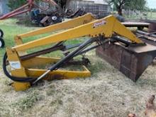 Easy on front end loader with brackets come off of John Deere 3010