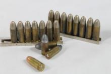 1 bag mixed pistol ammo, approx 150 rounds