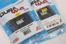 Two Dura Mag AR-15, 5 round magazines. In Packages.