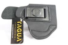 Tagua black leather right handed optic ready belt clip holster for Springfield XD Sub compact. In
