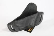 Tagua black leather right handed belt holster for S&W J Frame 1 7/8 to 2 1/8 barrel. In package.