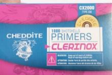 One box of Clerinox #209 black powder primers. Count 1000.