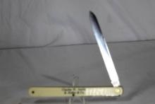 Colonial melon fruit knife, Charles W Smith B. Heller advertising, vintage