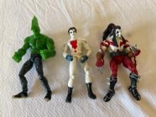 Savage Dragon, Madman, and Ripclaw Action Figures