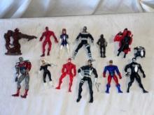 Assorted Marvel Action Figures (12)
