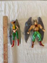 Hawkman and Hawkgirl Action Figures