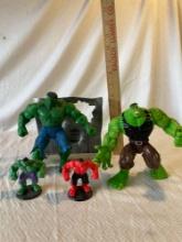 The Incredible Hulk Action Figures and Prop