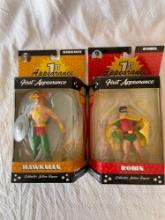 Hawkman and Robin 1st Appearance Action Figures