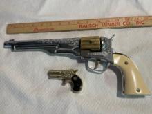 Hubley and Nichols Toy Cap Guns