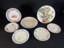 Assortment of decorative plates -see photo's-