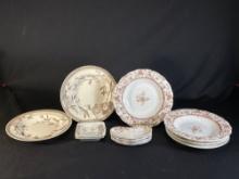Large assortment of plates & saucers -see photo-