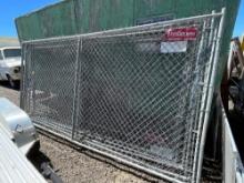 (6) Chainlink fence paneling sections