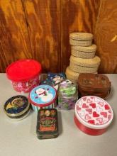Baskets, Tins, and More