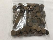 (300) Wheat Cents