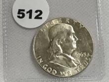 1963 Franklin Half dollar GEM/BU