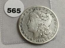 1884-S Morgan Dollar G-4
