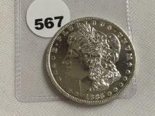 1885-O Morgan Dollar EF